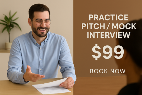 Practice Pitch/Mock Interview